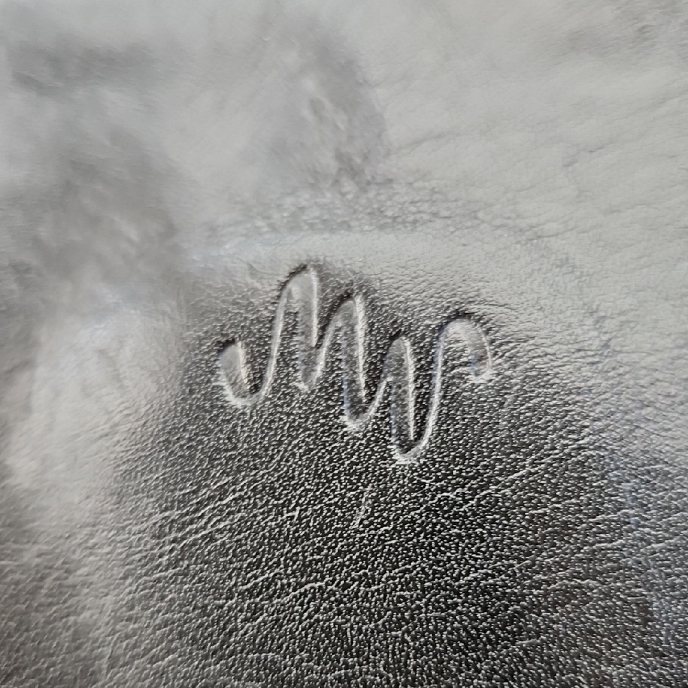 Monsac Original Black Leather Purse - Picture 2 of 8